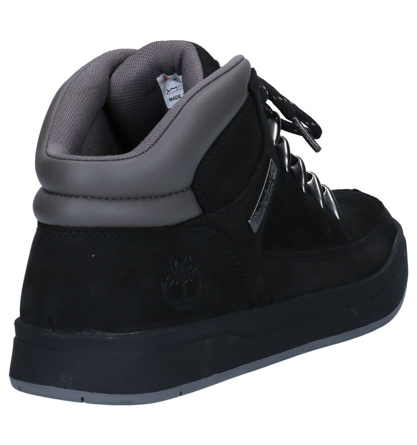 Timberland Davis Square Hiker Bottines en Noir en nubuck (278929)