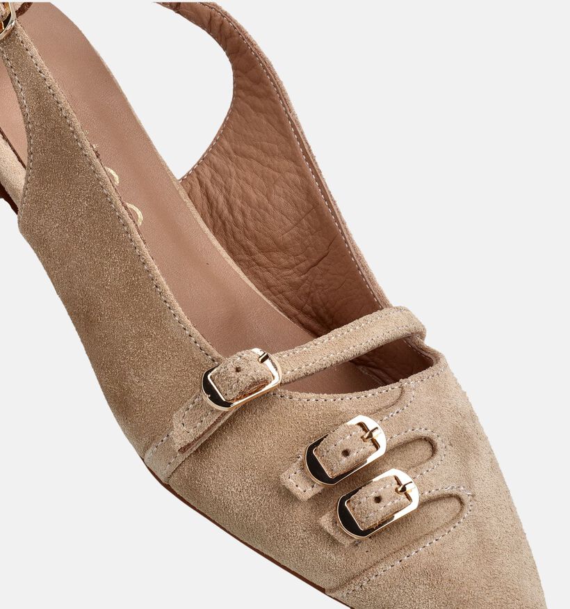 Tango Duna 4 Beige Slingback Ballerina's voor dames (375547)