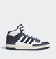 adidas Rapid Court Mid Baskets montantes en Bleu foncé pour hommes (357283) - pour semelles orthopédiques
