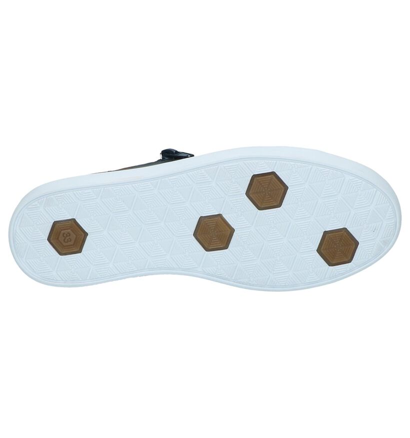 Bullboxer Blauwe Lage Schoenen in leer (269071)