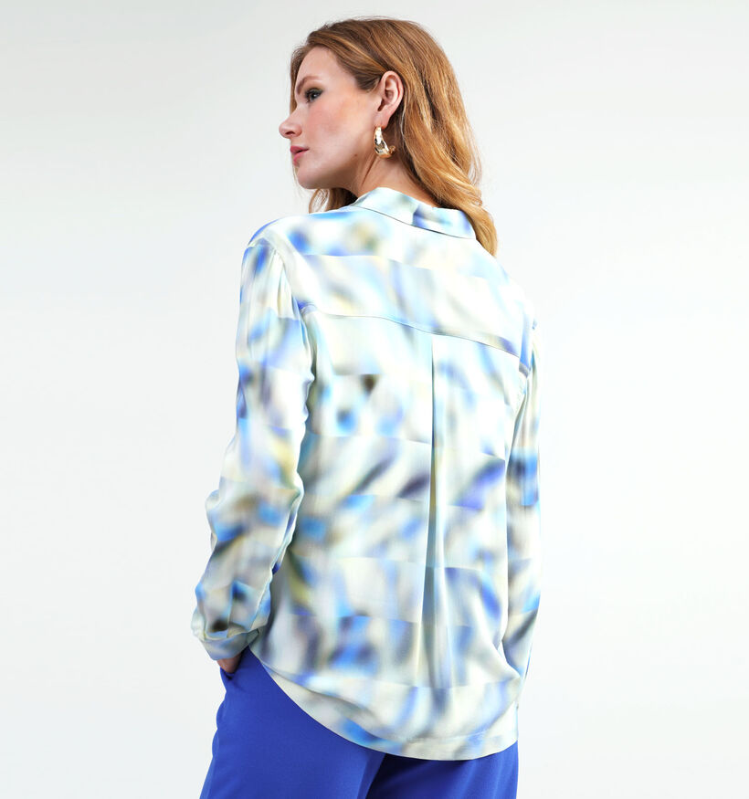 comma Blouse en Bleu (327332)