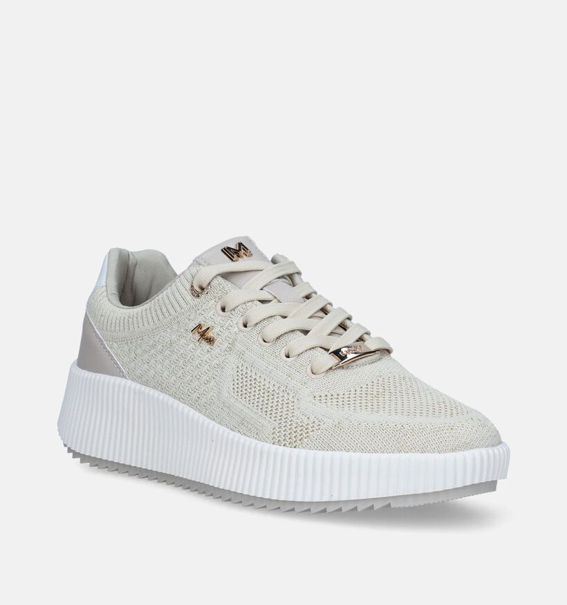 Mexx Nina Baskets en Beige pour femmes (337408) - pour semelles orthopédiques