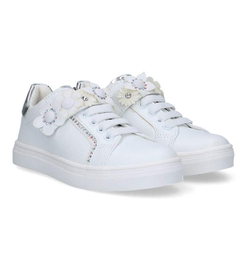 Asso Baskets basses en Blanc pour filles (321793)