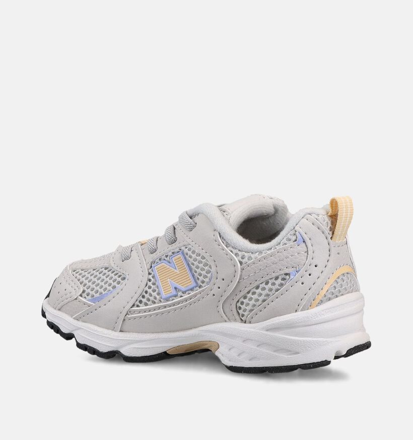 New Balance 530 Lichtgrijze Sneakers voor meisjes (366216) - geschikt voor steunzolen