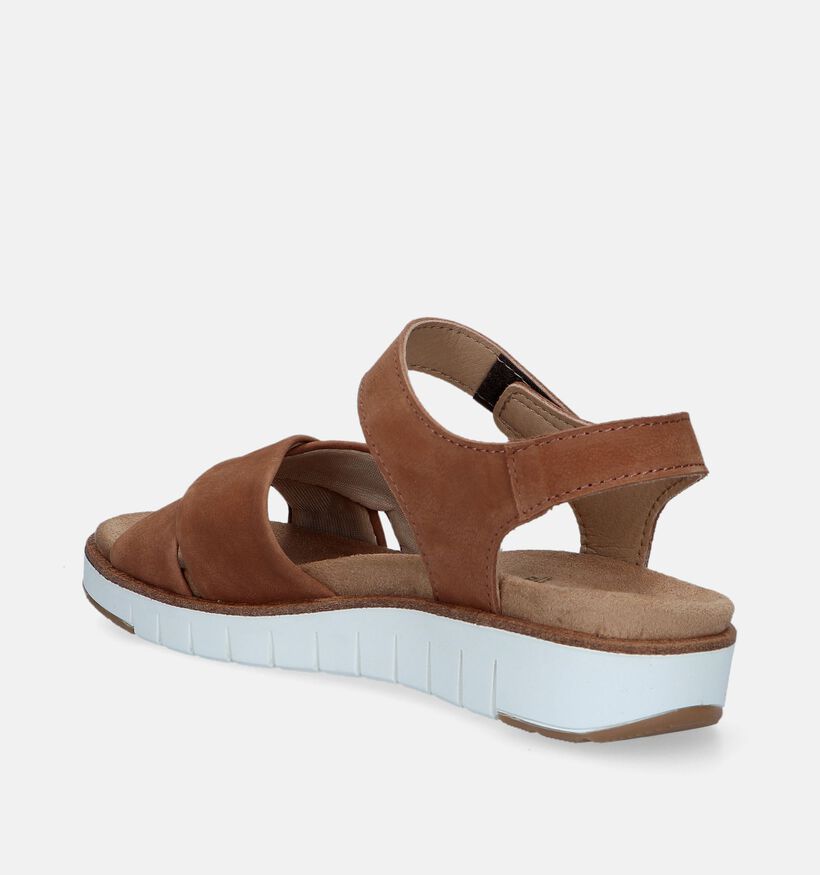 Solemade Romi Sandales pour semelles orthopédiques en Cognac pour femmes (355624) - pour semelles orthopédiques