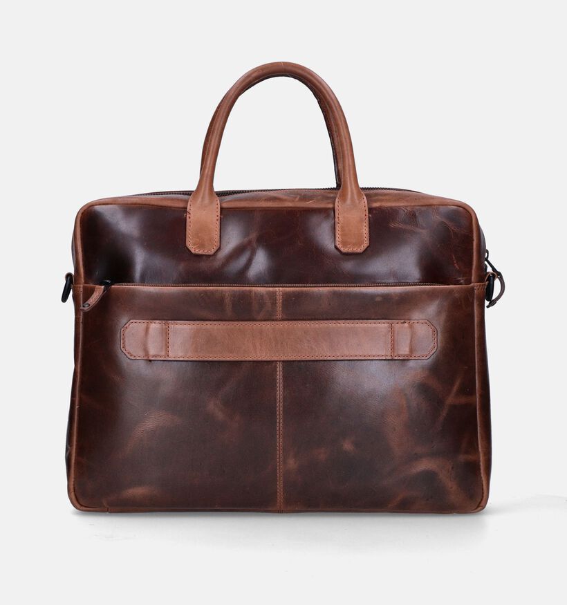 Maverick Bruine Laptoptas voor heren (358819)