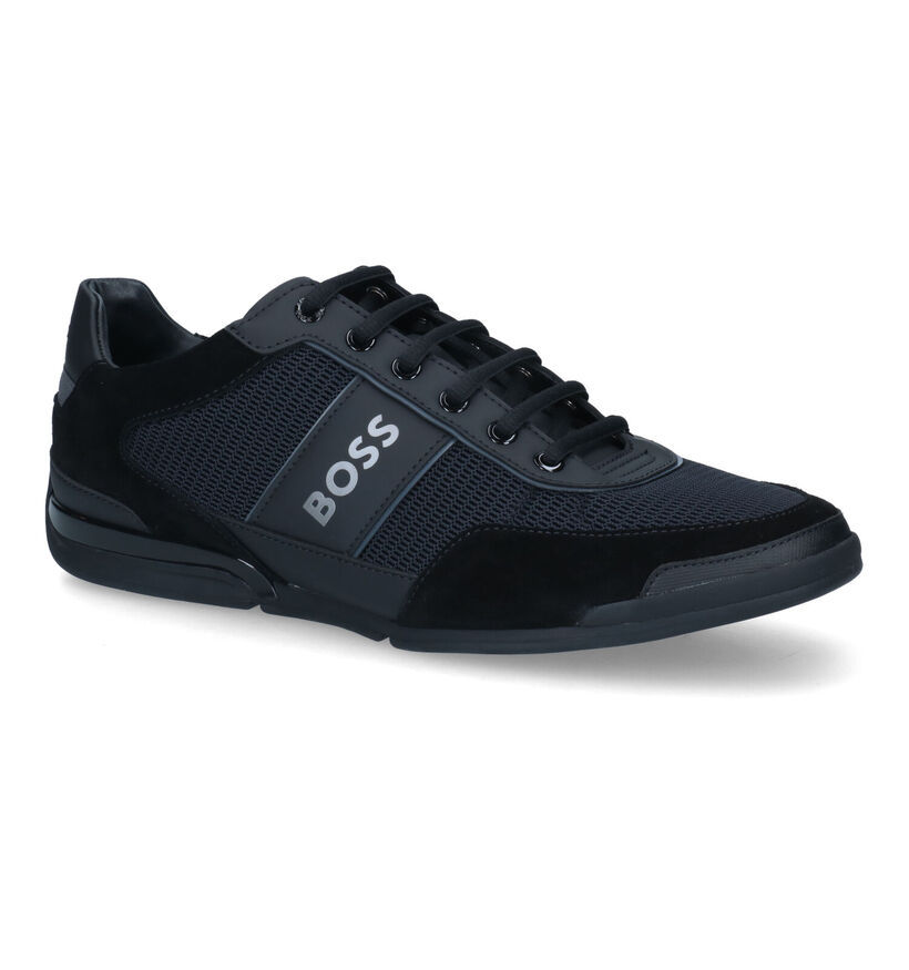 Hugo Boss Saturn Chaussures à lacets Noir pour hommes (318704) - pour semelles orthopédiques