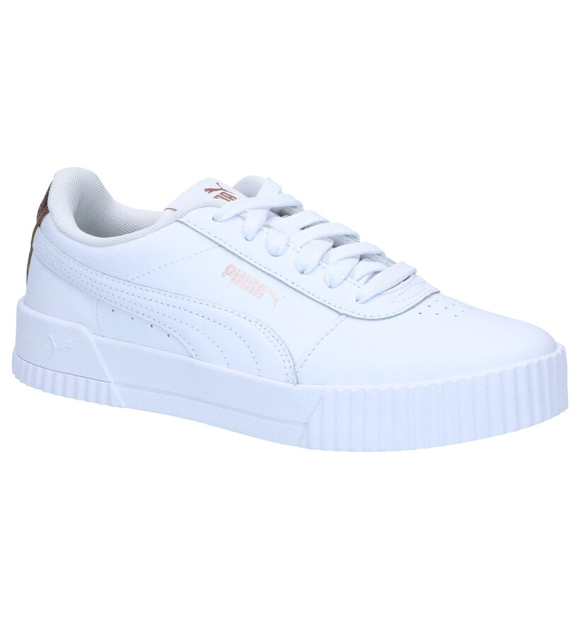 Puma Carina Zwarte Sneakers in kunstleer (265524)