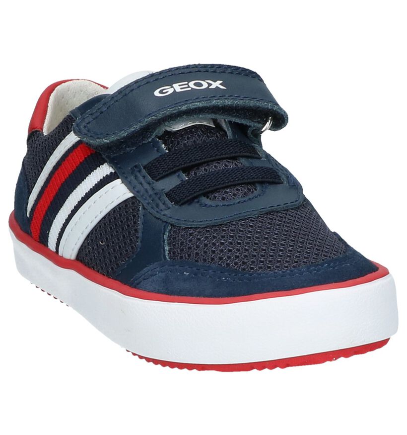 Geox Chaussures basses en Blanc en textile (237942)