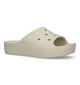 Crocs Classic Platform Nu-pieds en Beige pour femmes (322210)