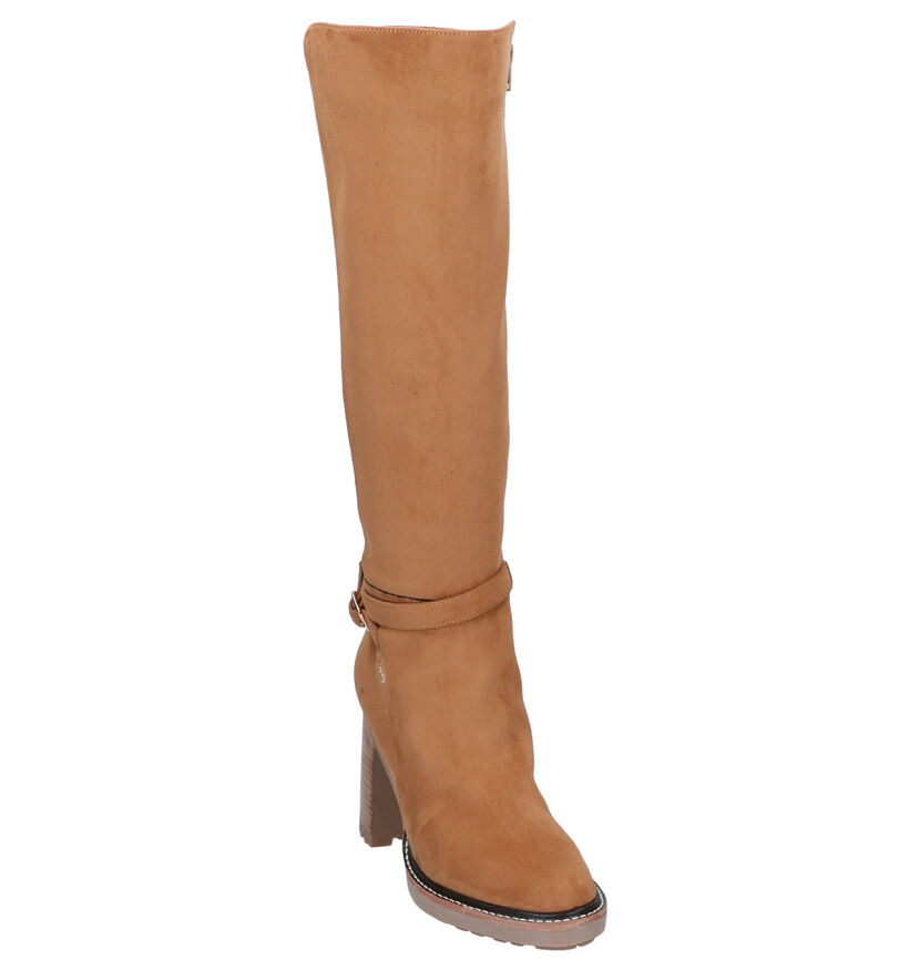 Nathan-Baume Cognac Laarzen in stof (297777)