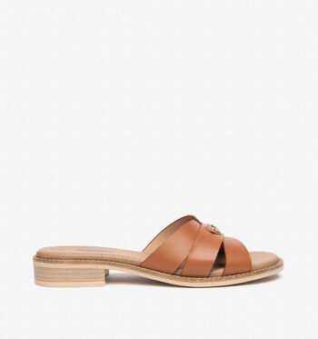 NeroGiardini Nu-pieds Cognac