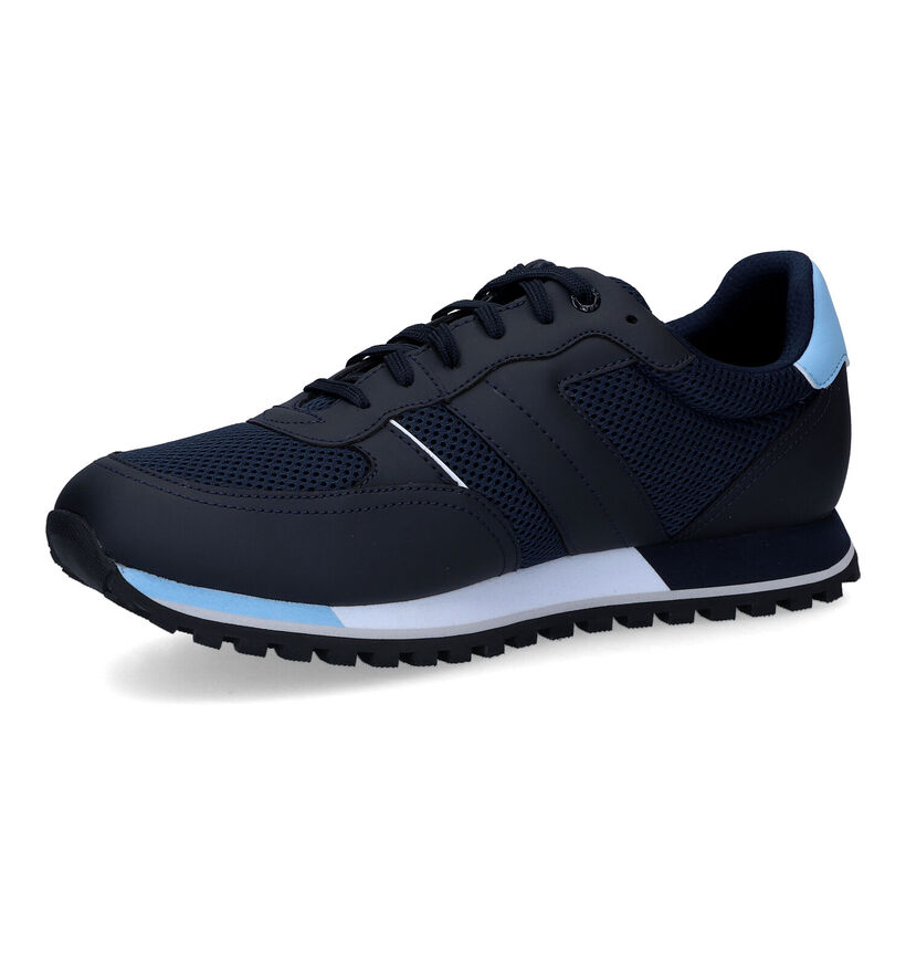 Boss Parkour Runn Chaussures à lacets en Bleu pour hommes (311060) - pour semelles orthopédiques