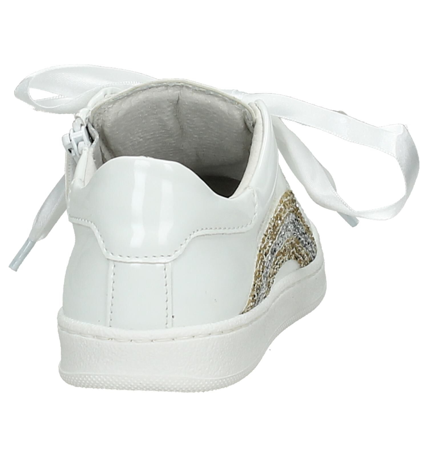 Sneaker Wit K3 met Glitter Meisjes Sneakers Online op TORFS.BE