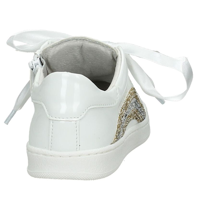 Sneaker Wit K3 met Glitter, , pdp