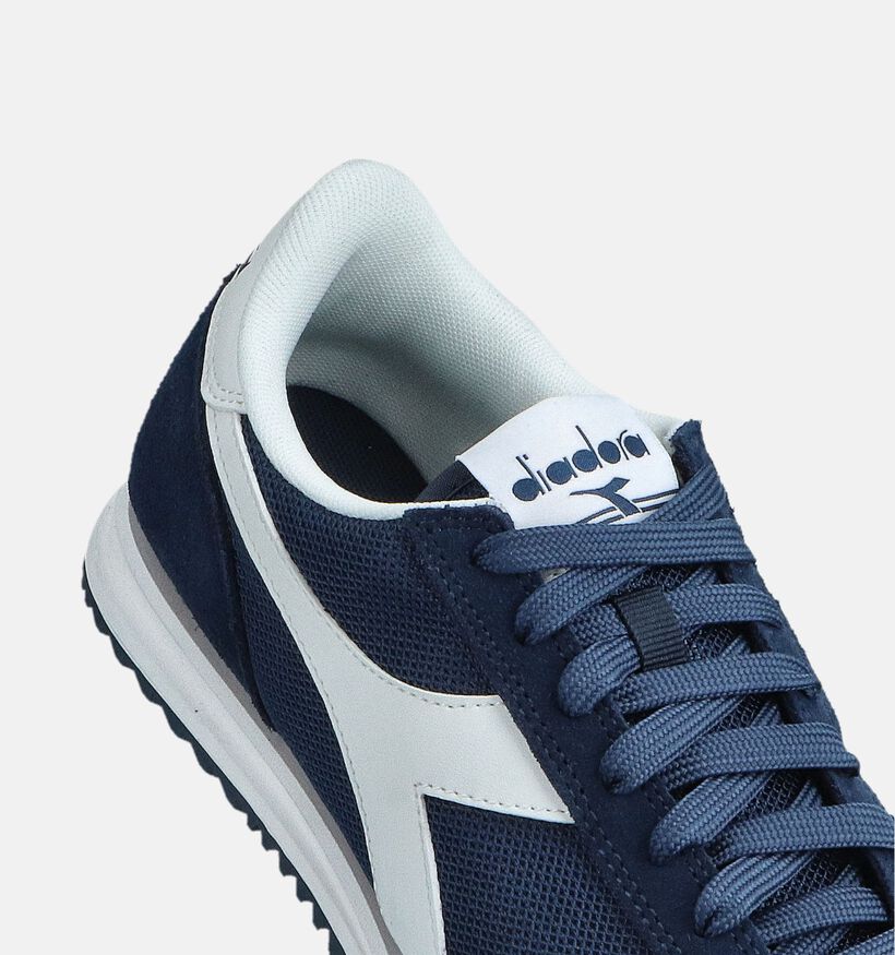 Diadora Cross Blauwe Sneakers voor heren (361376) - geschikt voor steunzolen