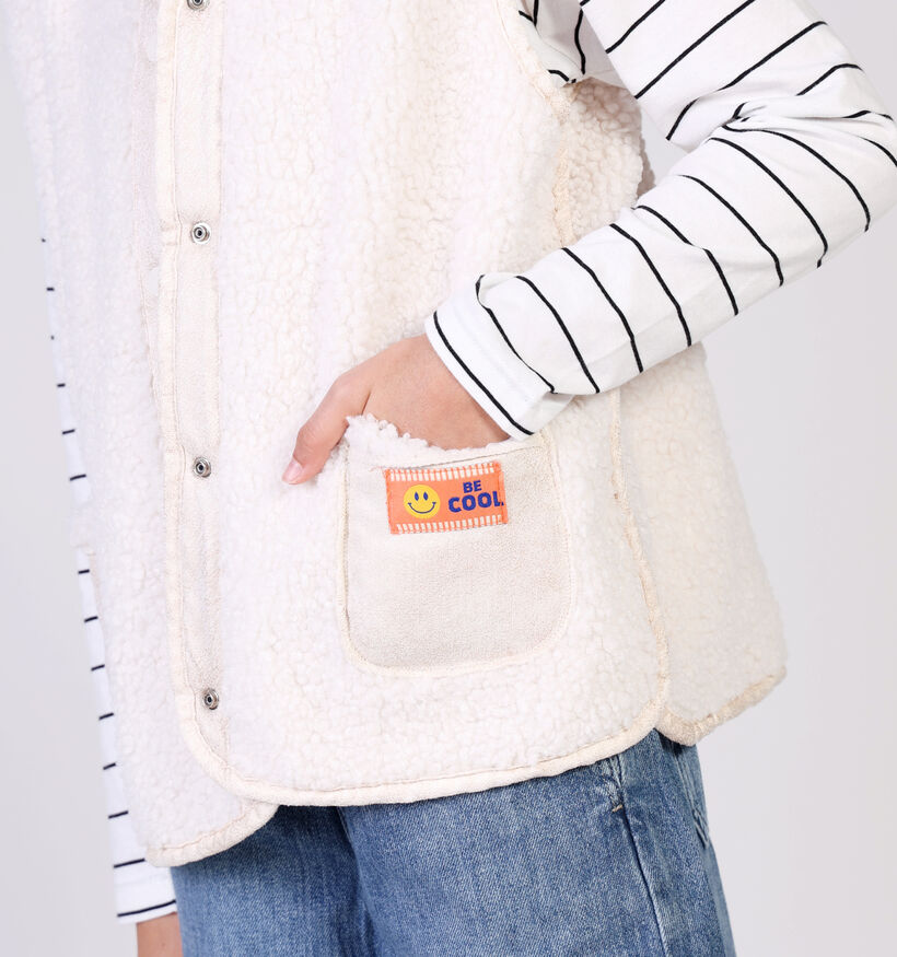 Little David Teddy Ecru Bodywarmer voor meisjes (366534)