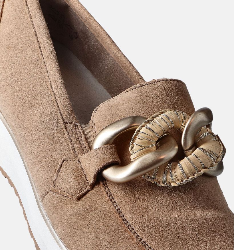 Remonte Taupe Loafers voor dames (351217) - geschikt voor steunzolen
