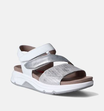 Gabor Rollingsoft Sandalen Zilver