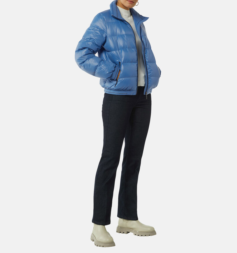 comma Blauwe Donsjas voor dames (345689)