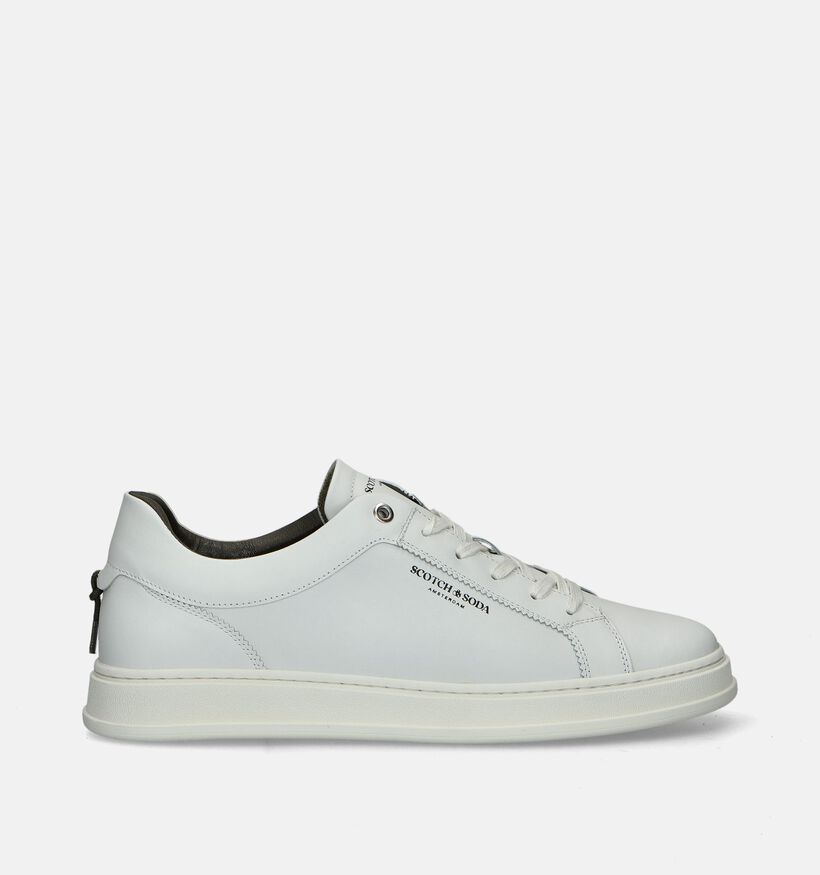 Scotch & Soda Versa Chaussures à lacets en Blanc pour hommes (345462) - pour semelles orthopédiques