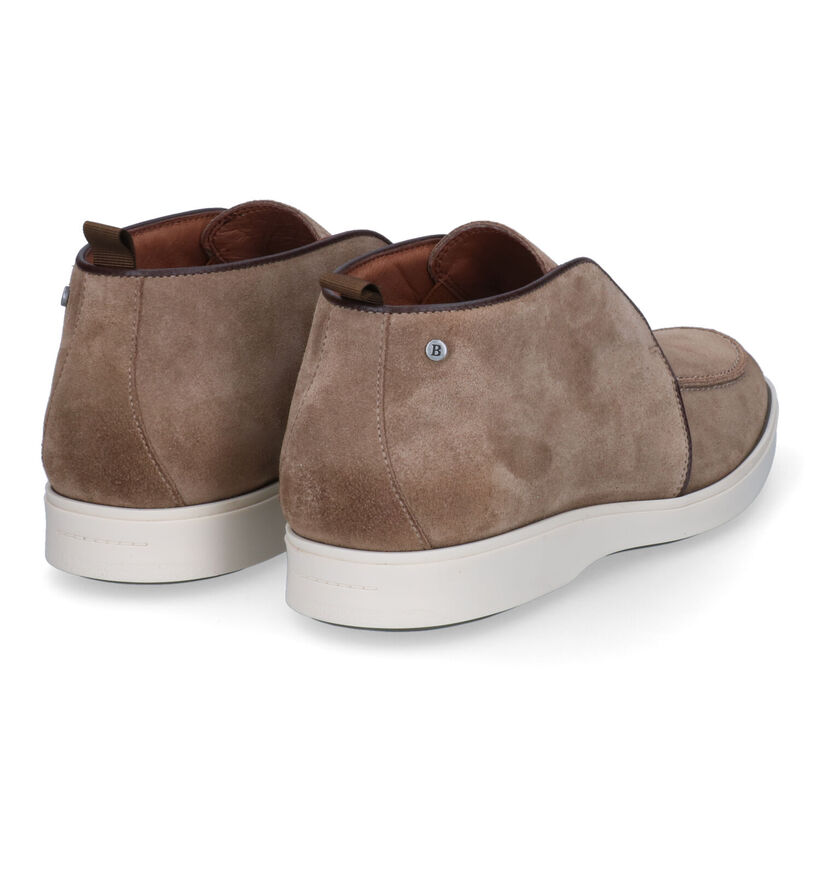 Berkelmans Tremblant Chaussures hautes en Taupe pour hommes (315012) - pour semelles orthopédiques