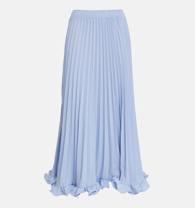 Desires Olivia Maxi Lichtblauwe Pliss&eacute; Rok voor dames (370635)