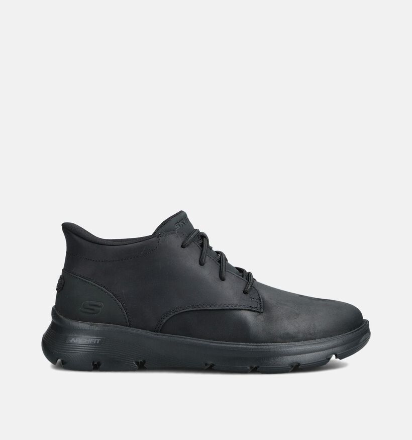 Skechers Zwarte Nette Schoenen voor heren (362188) - geschikt voor steunzolen