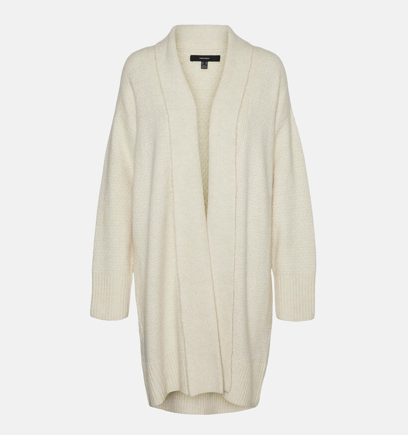 Vero Moda Heidi Cardigan long en Écru pour femmes (329020)