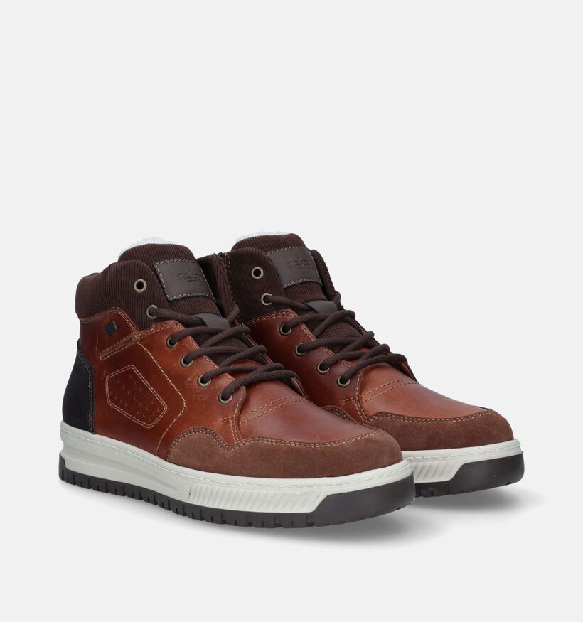 Rieker Bottines étanche en Cognac pour hommes (331773)