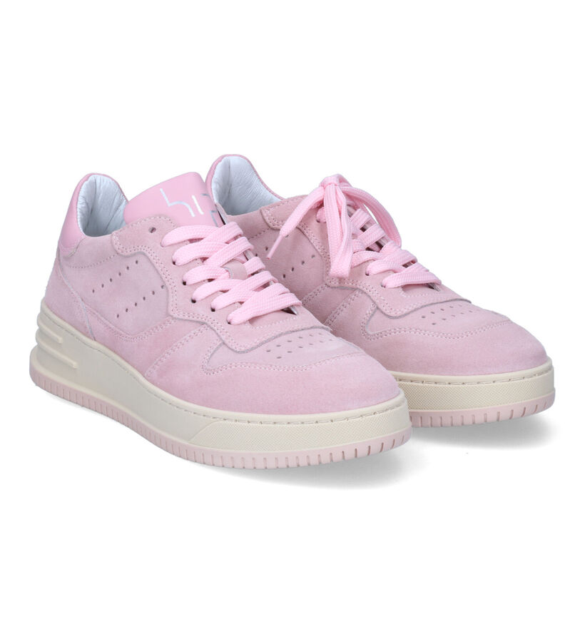 Hip Roze Sneakers voor dames (308180) - geschikt voor steunzolen