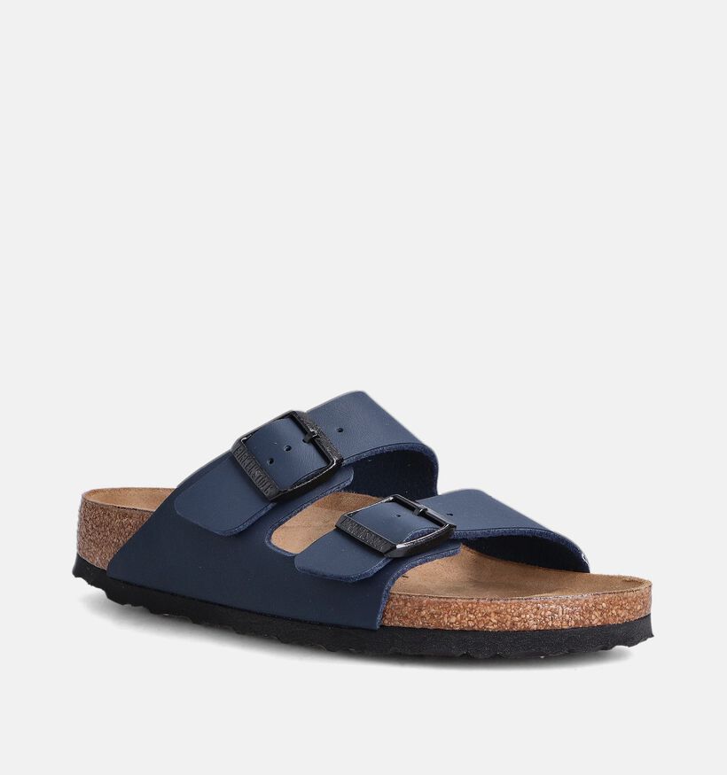 Birkenstock Arizona Blauwe Slippers voor dames (351861)