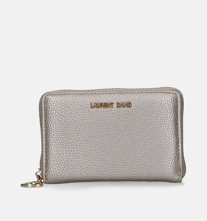 Laurent David Nos 001 Gouden Ritsportemonnee voor dames (351296)