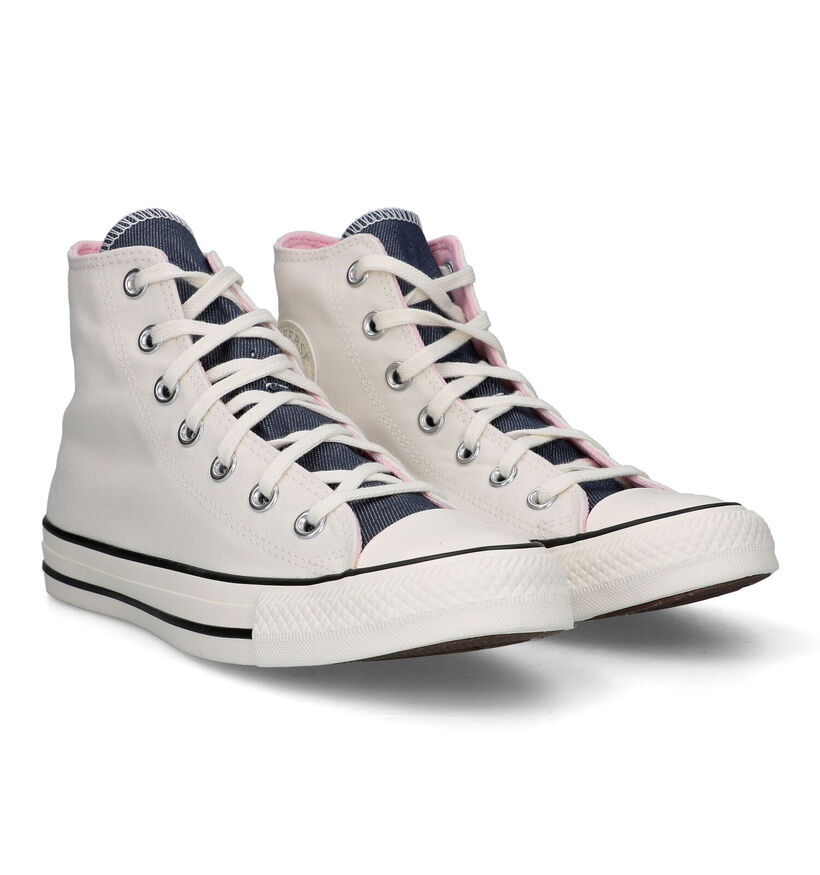 Converse CT All Star Denim Fashion Baskets en Écru pour femmes (320407)