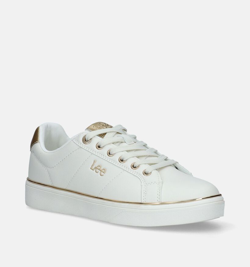 Lee Scarlet Witte Sneakers voor dames (338415) - geschikt voor steunzolen