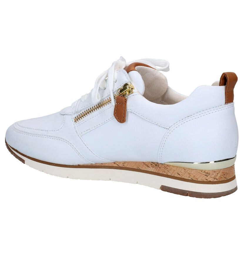 Gabor Best Fitting Chaussures à lacets en Blanc en cuir (285036)