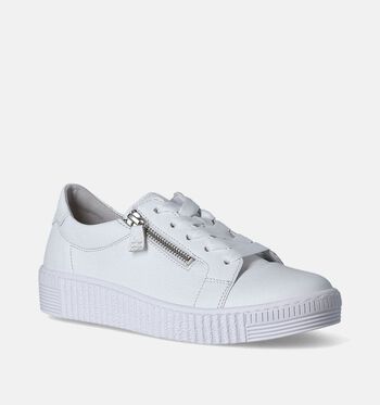 Gabor Best Fitting Chaussures plates Blanc/Or rose