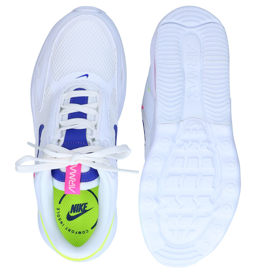 Nike Air Max Bolt Baskets en Blanc en simili cuir (284565)