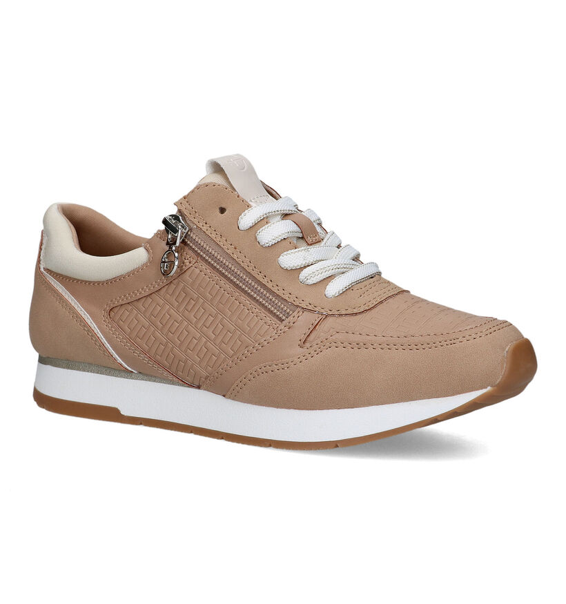 Tamaris Baskets casual en Cognac en simili cuir (320513)