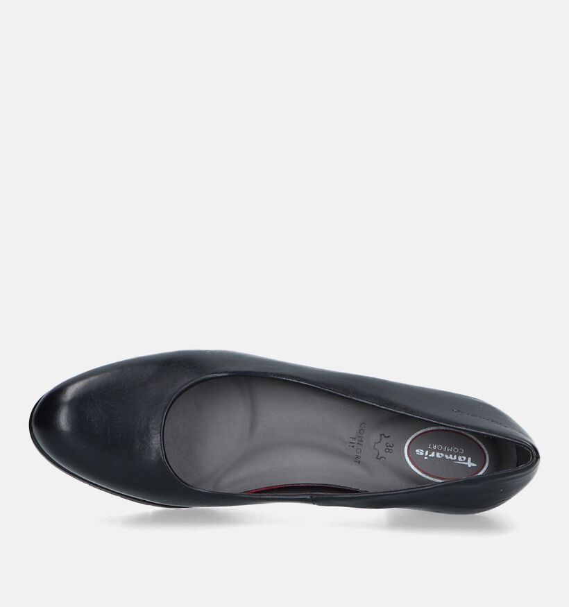 Tamaris Comfort Escarpins avec talon carré en Noir pour femmes (333084) - pour semelles orthopédiques