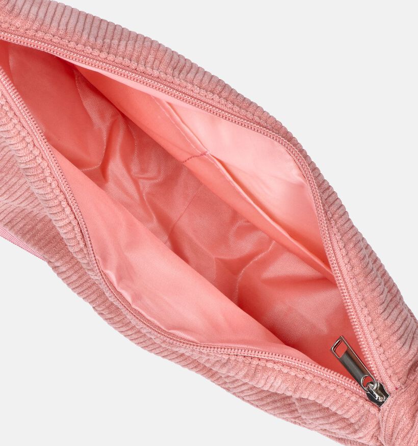Dolce C. Corduroy Rode Crossbody tas voor dames (357472)