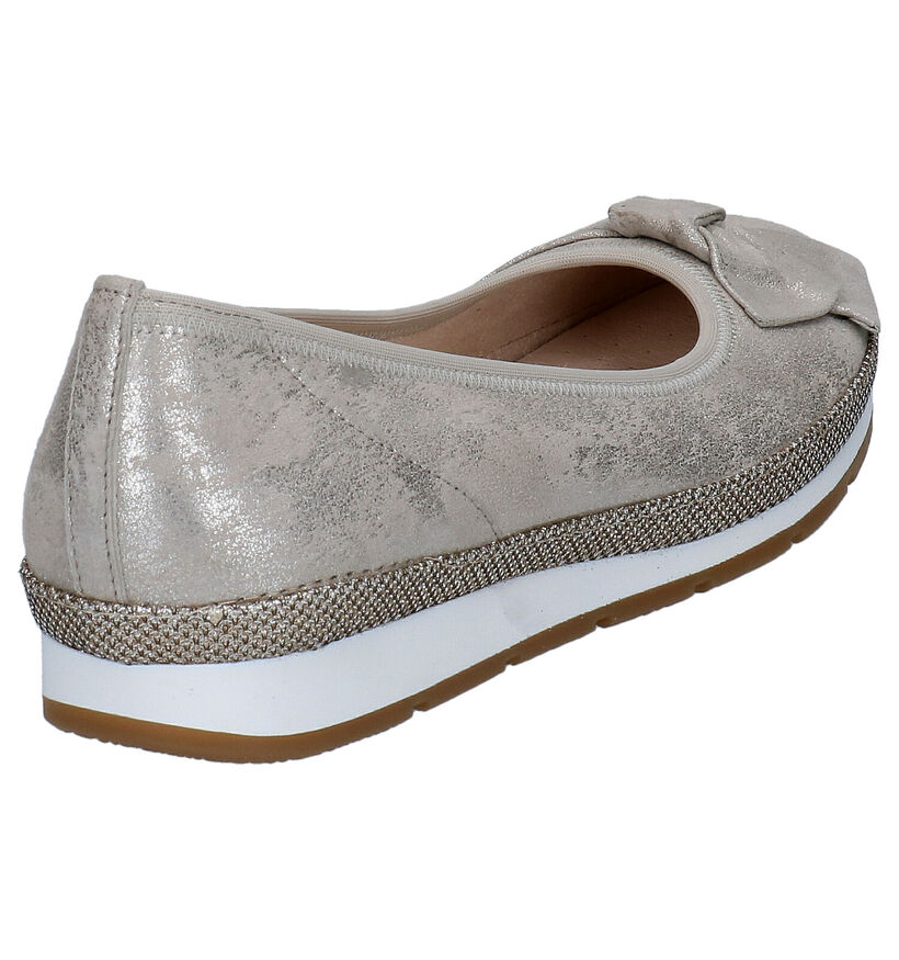 Gabor Easy Walking Ballerines en Or en daim (271640)