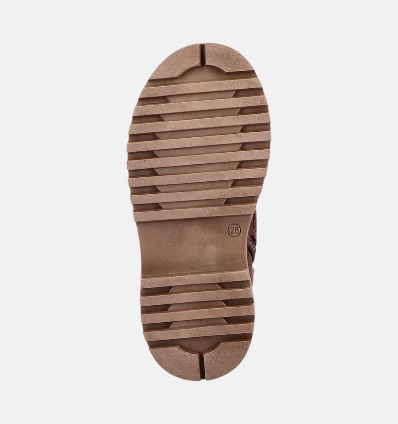 Milo & Mila Bordeaux Boots met Veters en Rits voor meisjes (378896)
