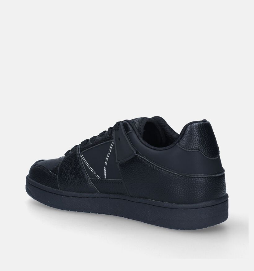 Guess Sava Low Zwarte Veterschoenen voor heren (343205) - geschikt voor steunzolen