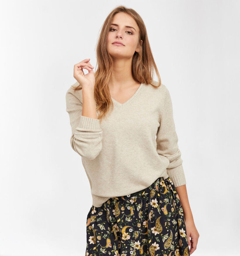 Vila Pull en Beige (284865)