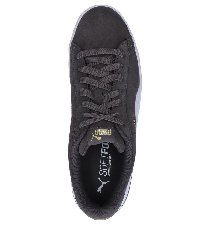 Zwarte Puma Court Breaker Derby Sneakers in leer (252600)