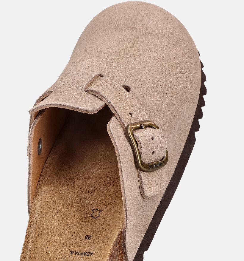 Scholl Fae Taupe Slippers voor dames (369862)