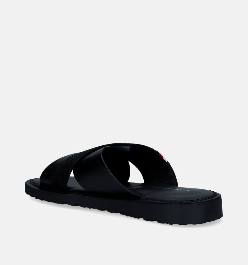 Tommy Hilfiger Core LTH Criss Zwarte Slippers voor heren (336719)