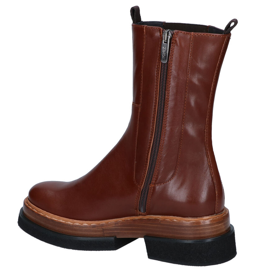Zinda Bottes courtes en Cognac pour femmes (298907)