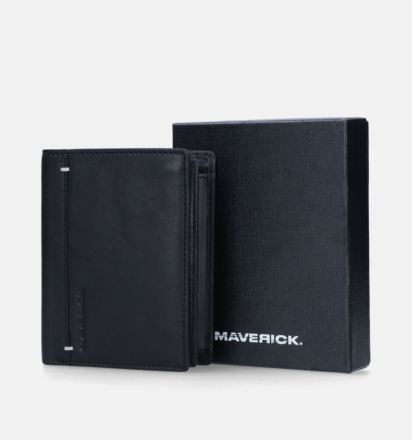 Maverick Portefeuille en Noir pour femmes, hommes (358839)